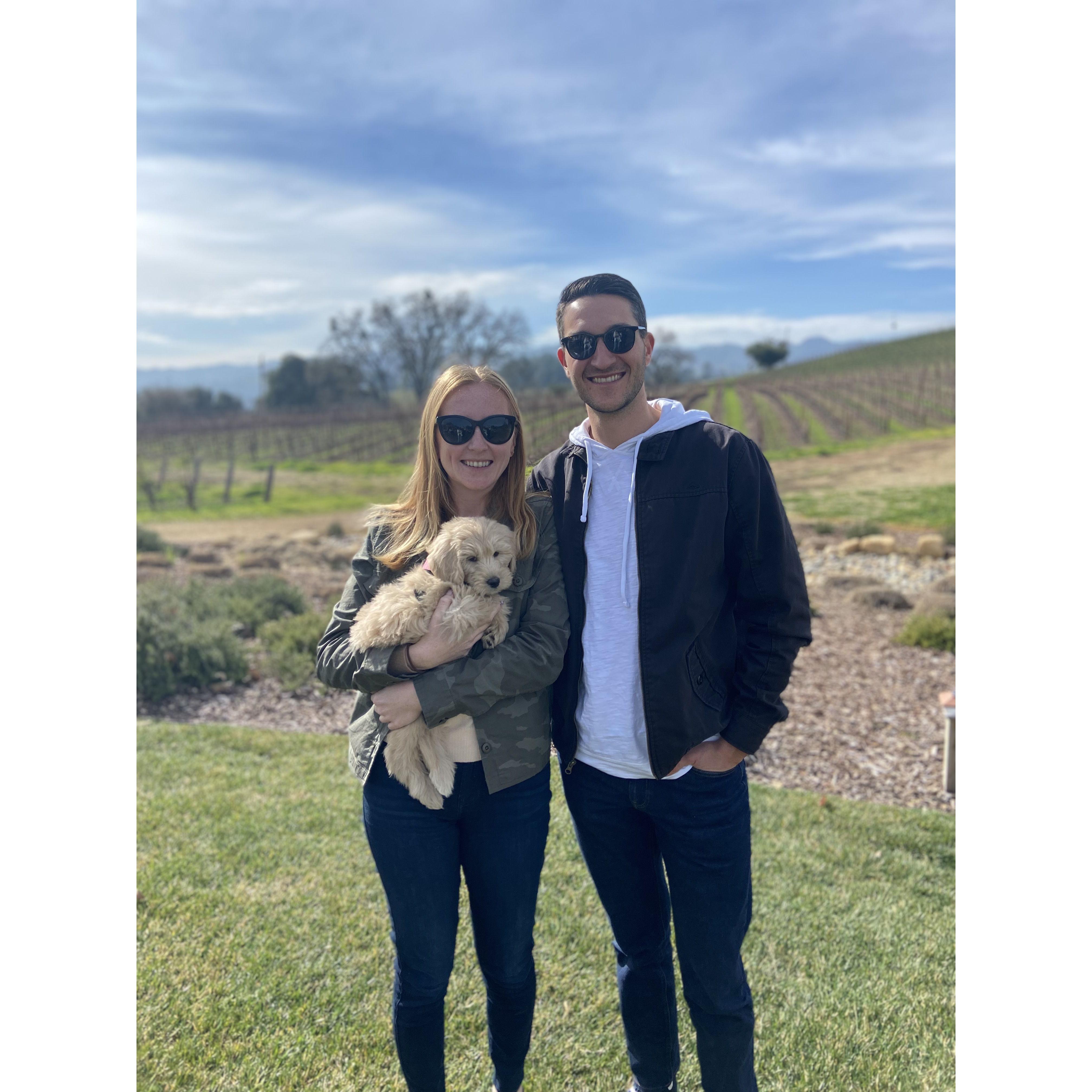 Remi's first roadtrip with her parents.