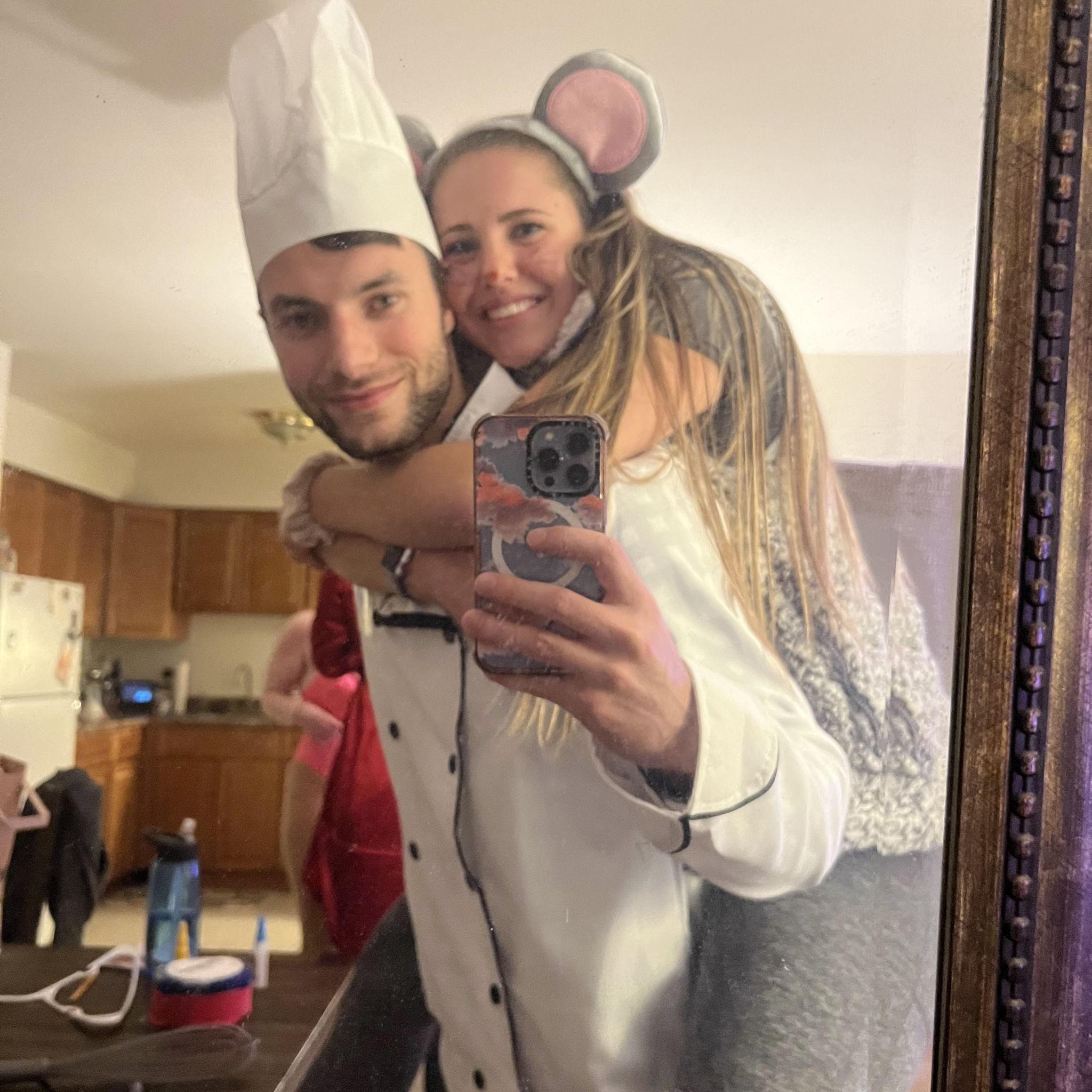 Halloween as Remi and Linguini