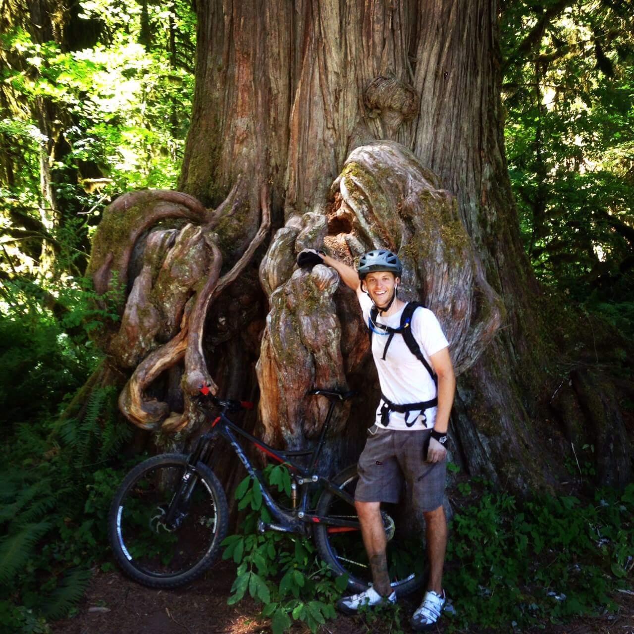 Jason just hanging out with his other Love, his bike.