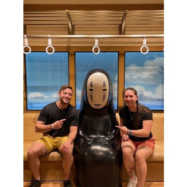 Photos from Japan, this was the first movie we saw together.