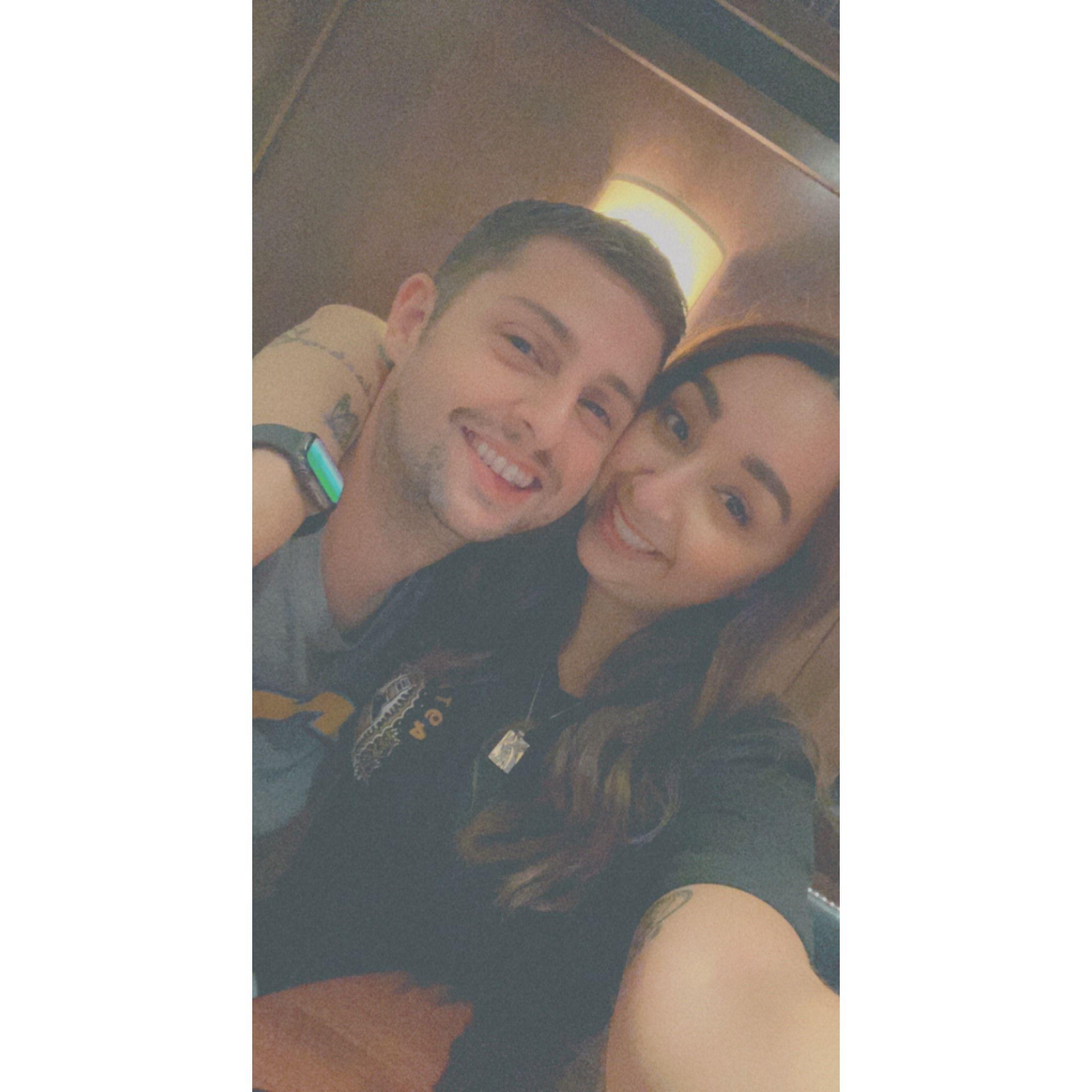 This was the first picture we ever took together