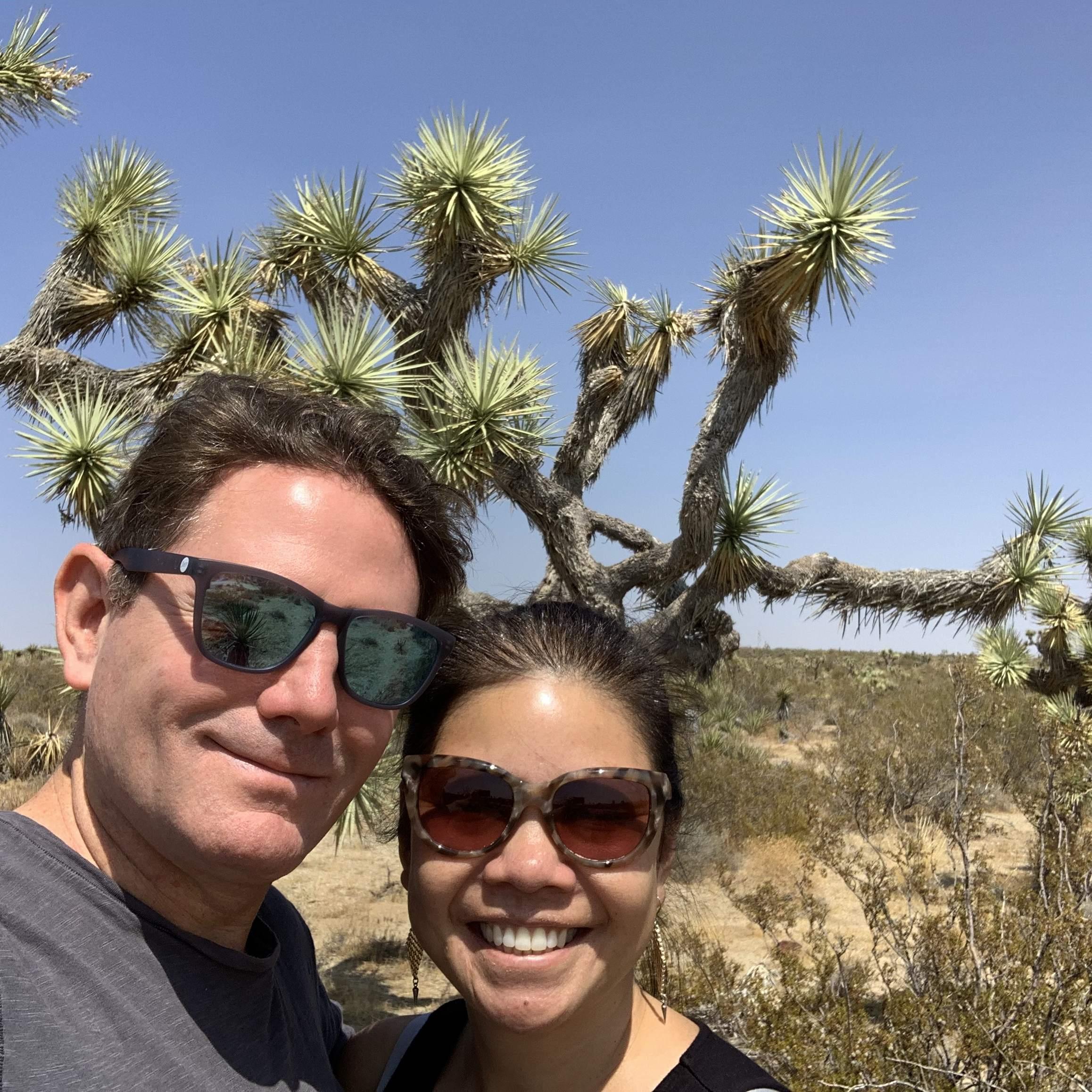 Our trip to Joshua Tree, where Kenny proposed!