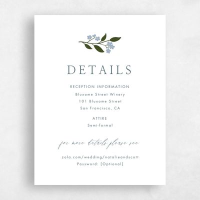 White Floral Wedding Enclosure - Ortensia