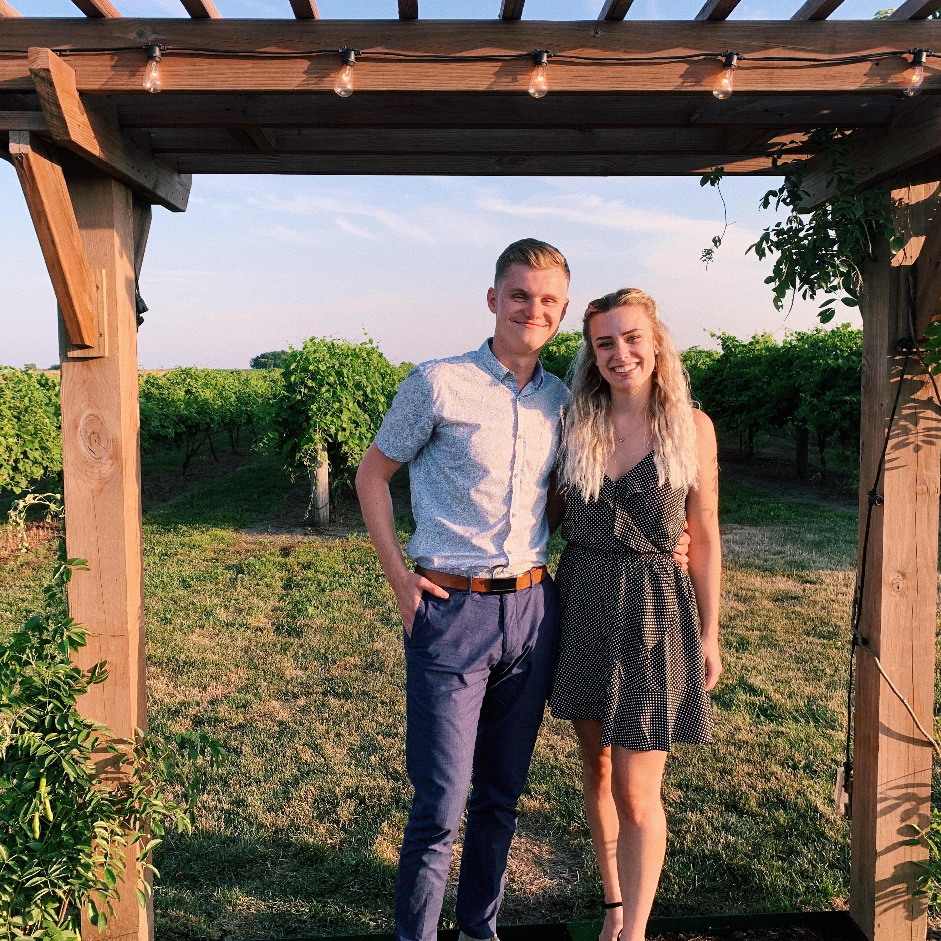 Mitch & Christan Hoefling wedding! (Harpors Vineyard - 2019)