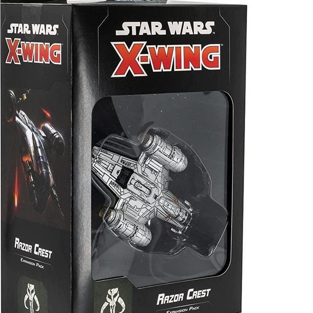 Star Wars X-Wing 2nd Edition Miniatures Game Razor Crest Expansion Pack | Strategy Game for Adults and Teens | Ages 14+ | 2 Players | Average Playtime 45 Minutes | Made by Fantasy Flight Games