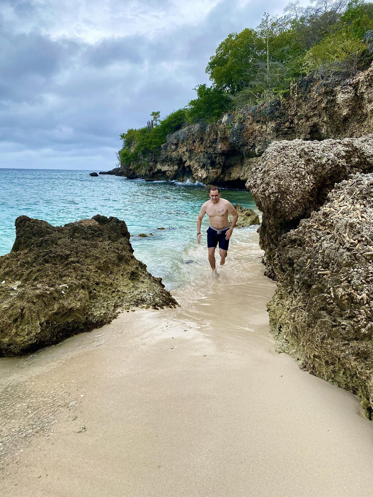 2020: Patrick's first time in Curacao!