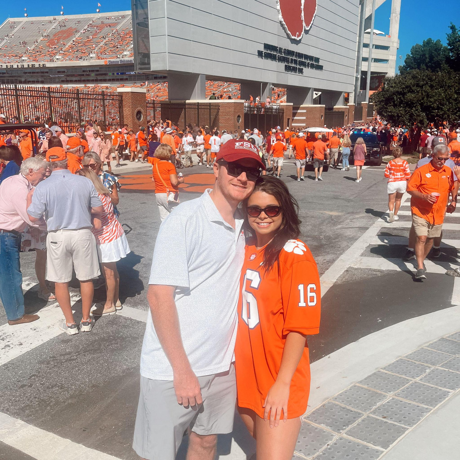 Our annual FSU vs. Clemson rivalry.