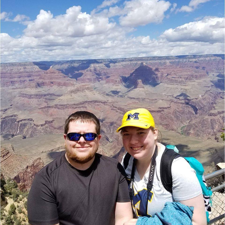 Overlooking the Grand Canyon