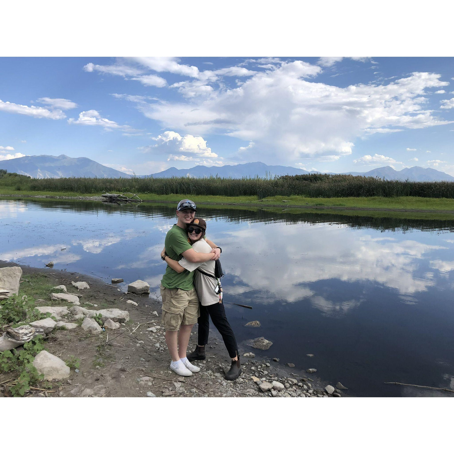 Road trip stop at Utah Lake 2022