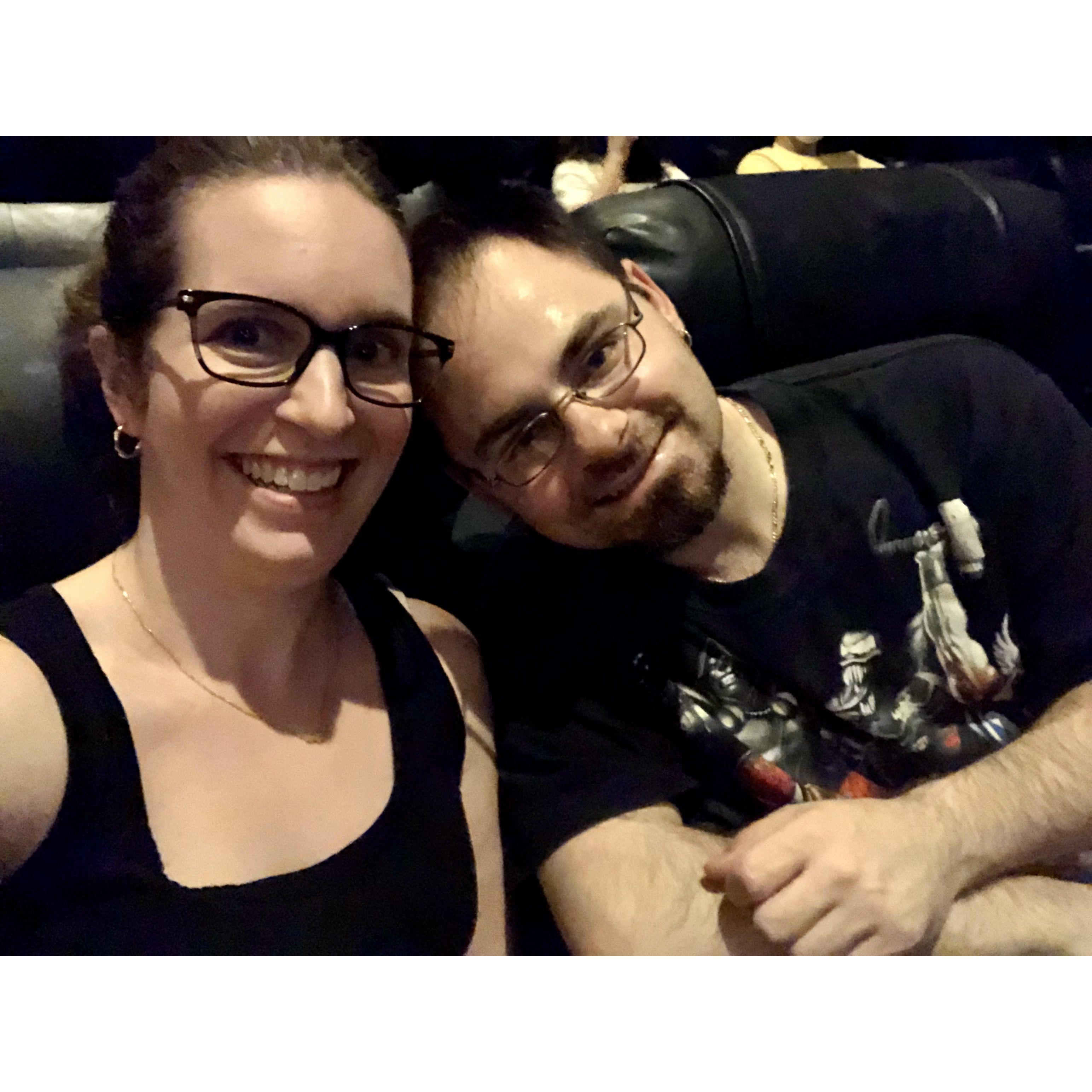 Our first in movie theatre trip after pandemic