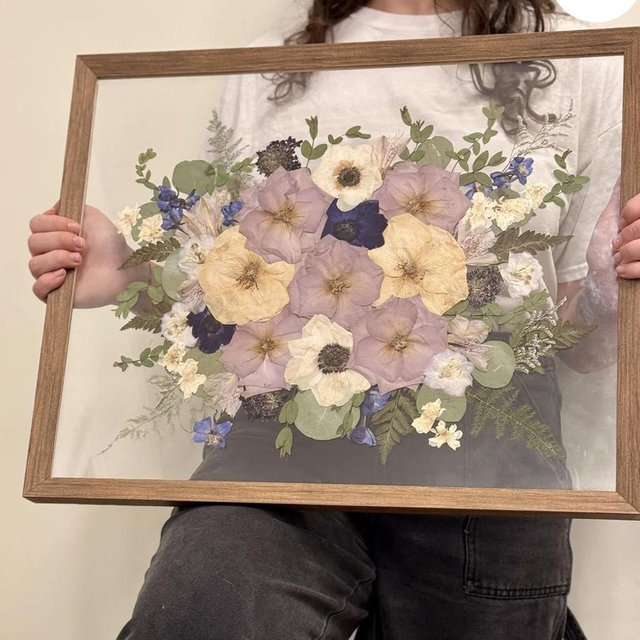 8x10 Pressed Flowers Gift Card