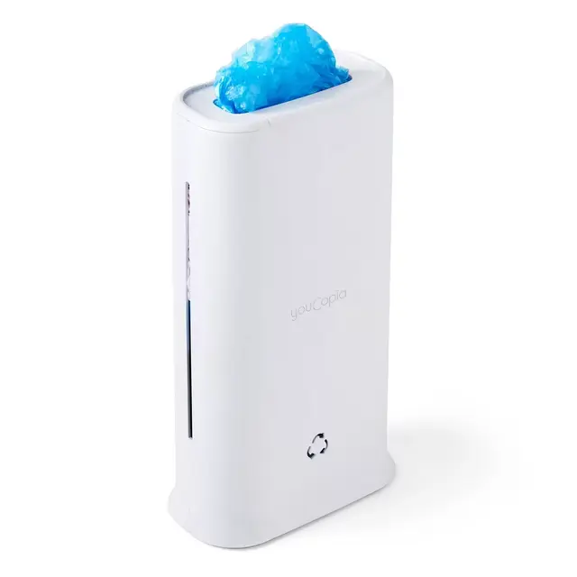 YouCopia StoraBag Plastic Bag Dispenser: Freestanding Kitchen Organizer, Non-Slip Grip, Steel & Rubber, 13.3" Height