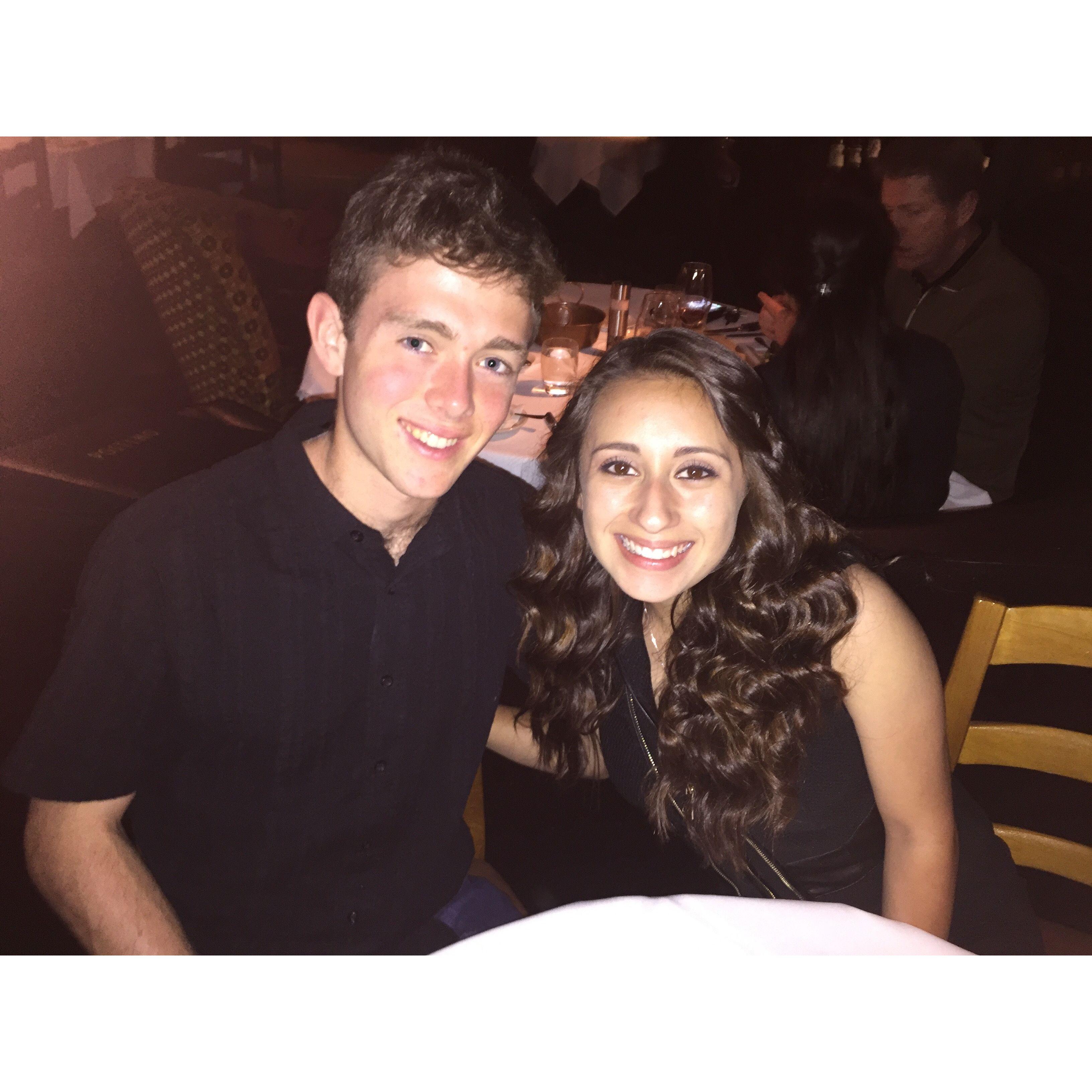 April 2016 - celebrating our 1-year anniversary!