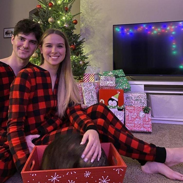 DEC2019 They celebrate Christmas together in their first apartment