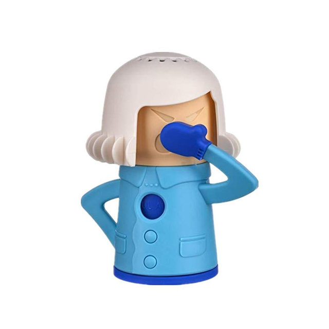 Chilly Mama Fridge Odor Absorber, Refrigerator Moisture Absorber & Freshener Holder,Add Baking Soda to Absorb Funky Odors in The Refrigerator(blue)