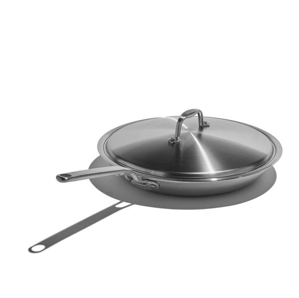 Eater x Heritage Steel 12" Fry Pan with Lid
