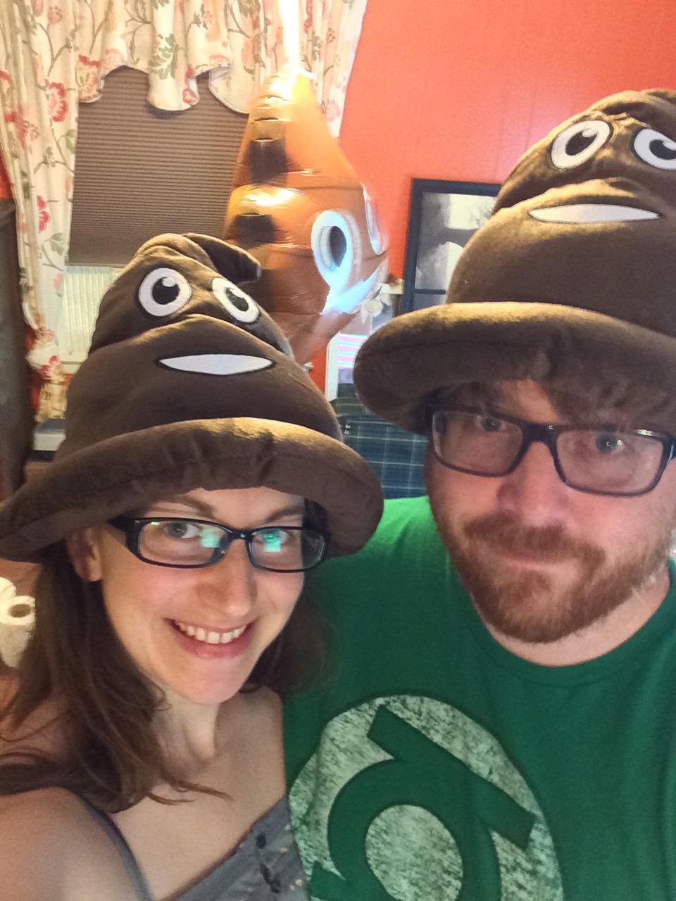 Alex’s poop emoji themed birthday 💩