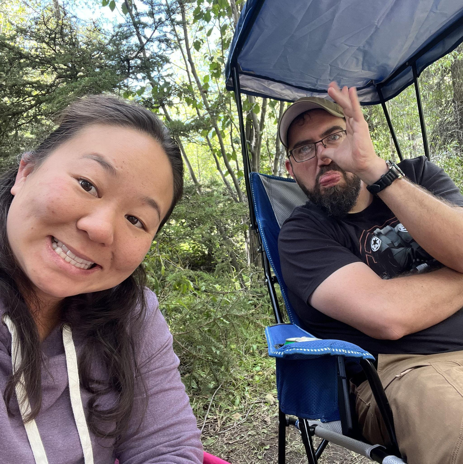First time I experienced camping with the Neeley family