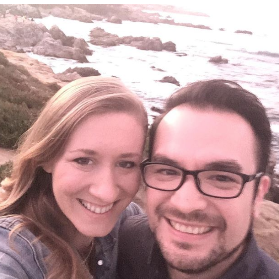 We spent a weekend in beautiful Carmel for our anniversary and took this selfie together on the beach.