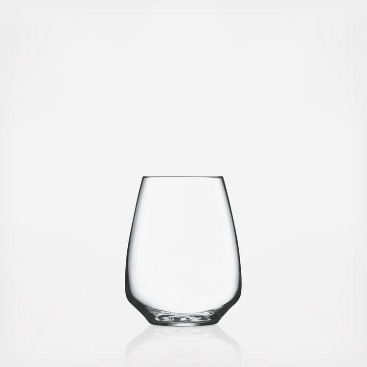 Luigi Bormioli Atelier 20 oz Pinot Noir Stemless Wine Glasses (Set