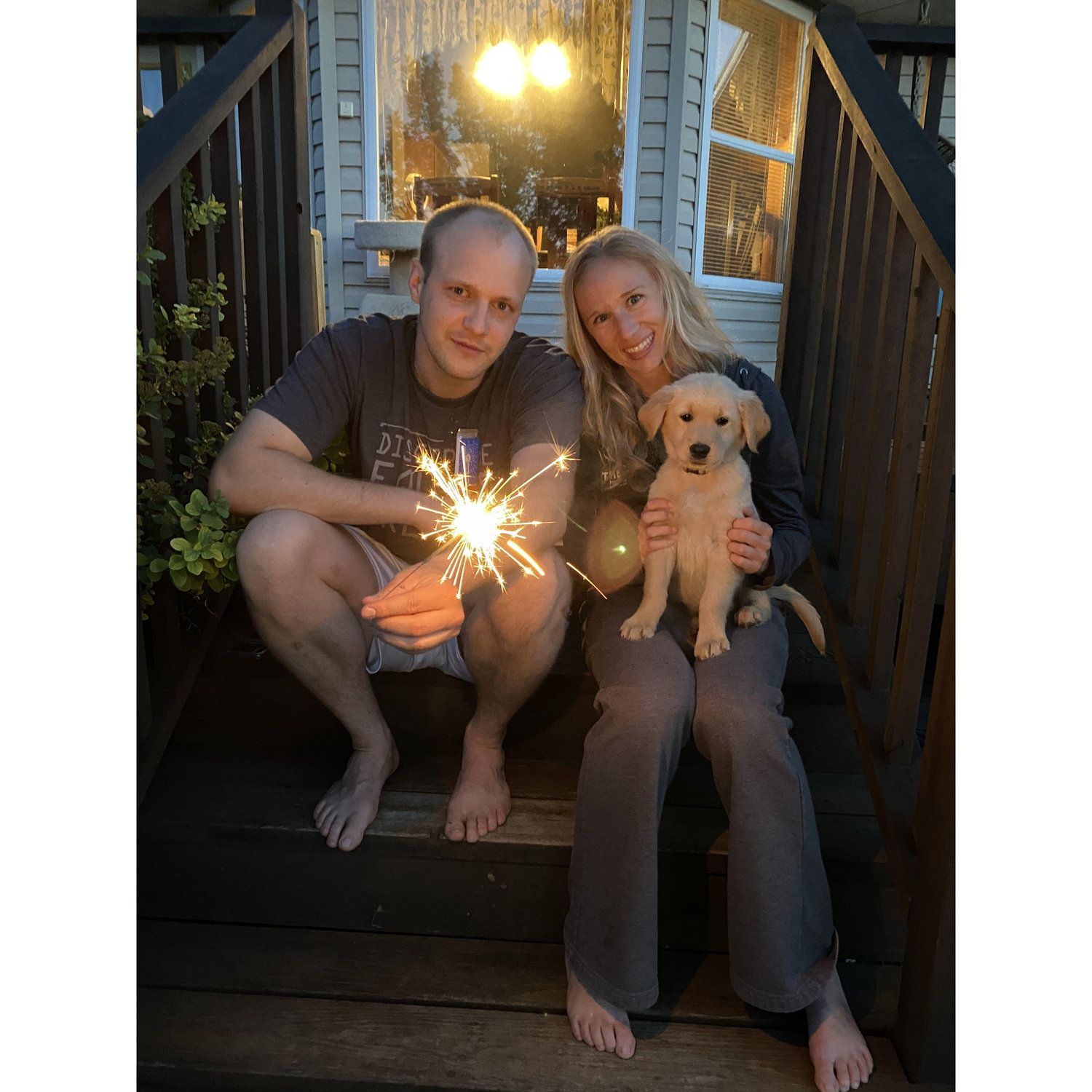 Our first 4th of July with Ovi