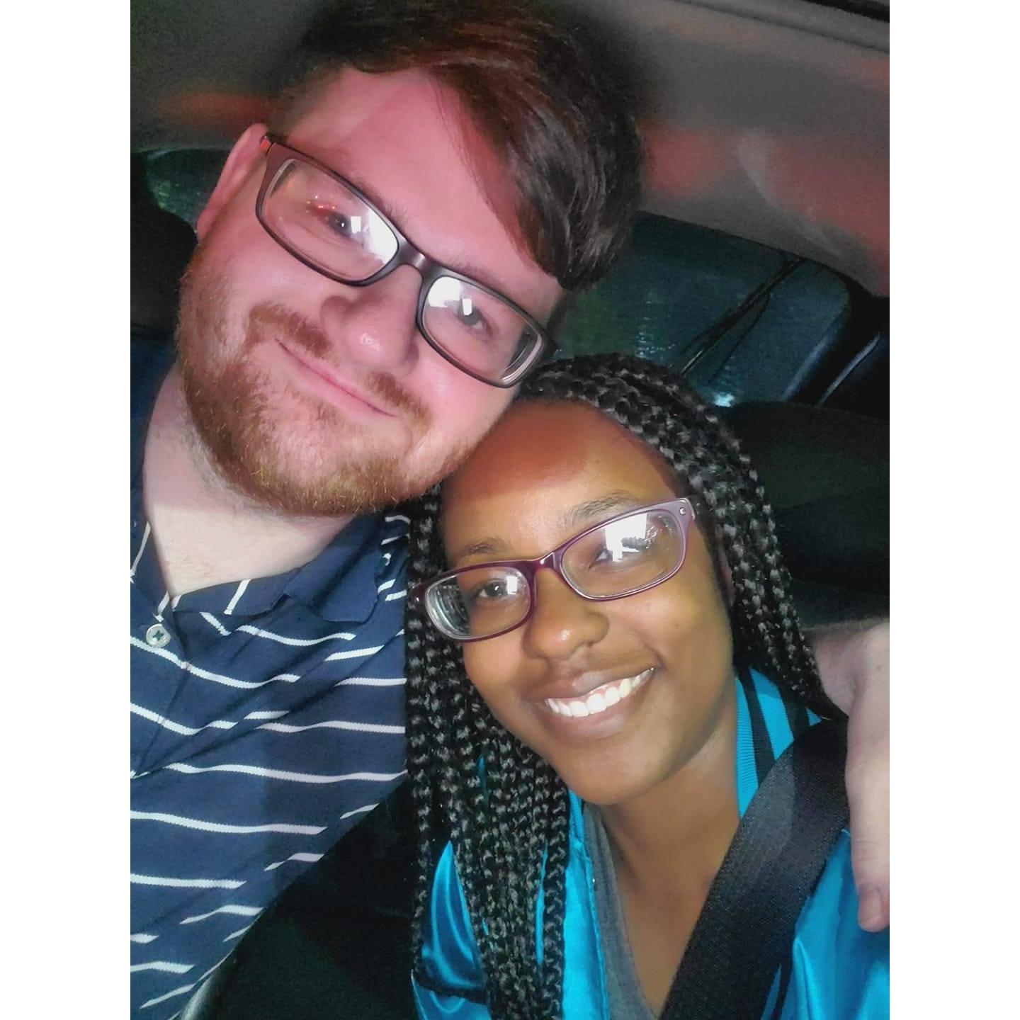 Jimmy picked me up from the airport. It was my first visiting him in person and the first time seeing him in 11 years!