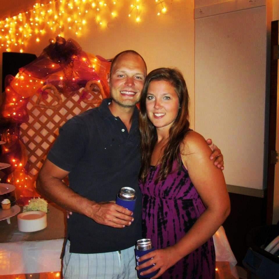 Our first wedding together.