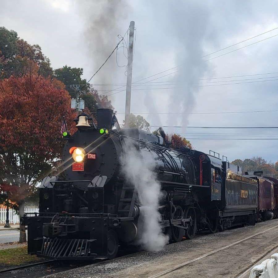 The train we rode in Bryson City, NC. 
-10-27-24-
