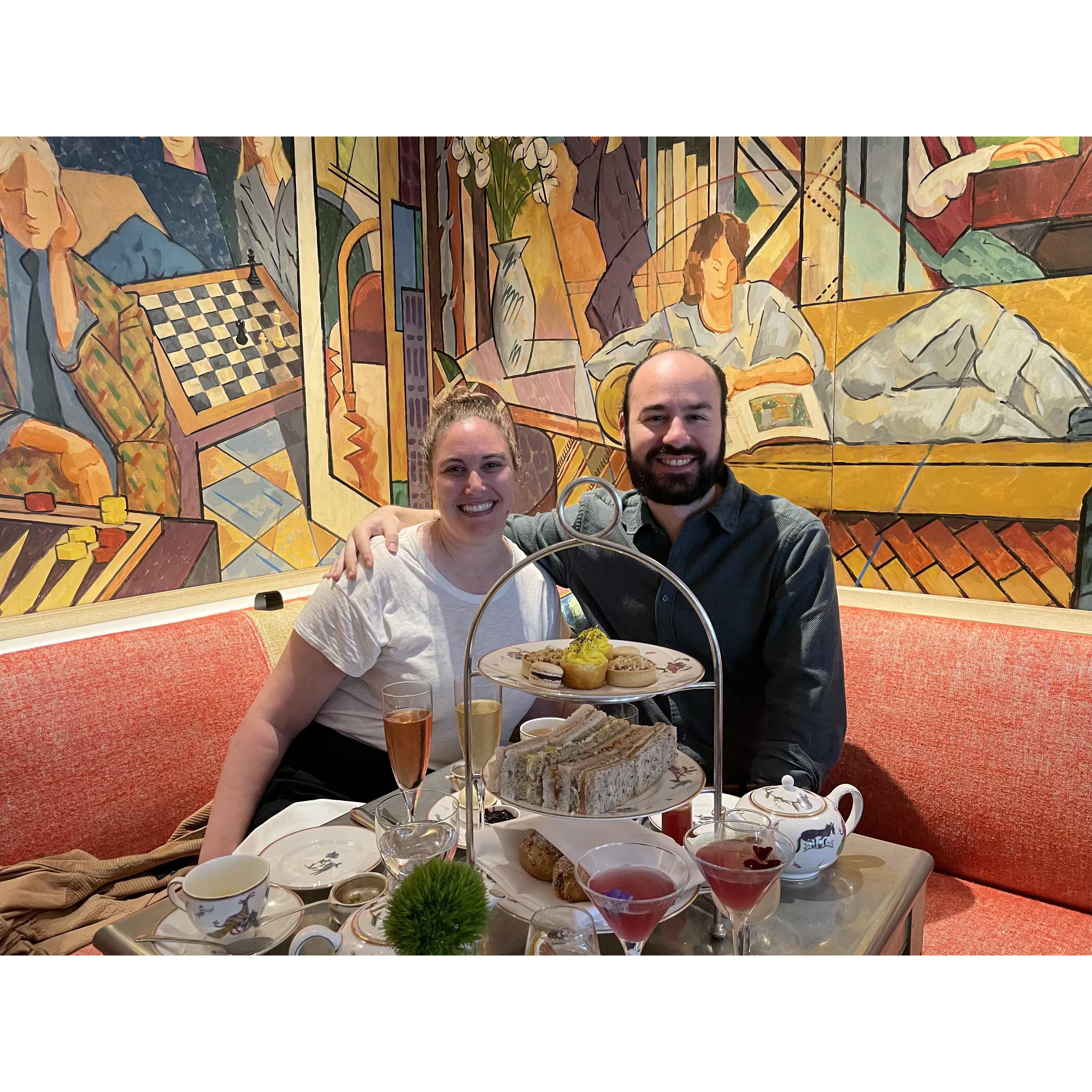 Afternoon tea in London!
