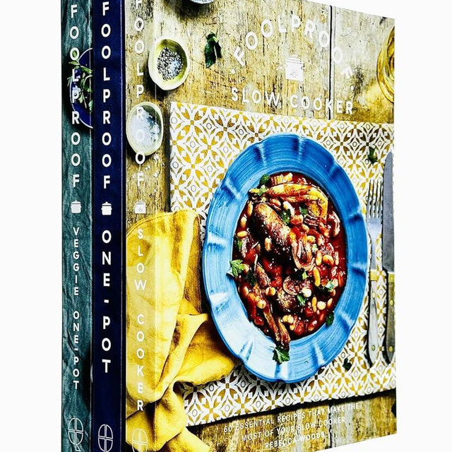 Foolproof Series 3 Books Collection Set (Foolproof Slow Cooker,Foolproof One-Pot & Foolproof Veggie One-Pot)