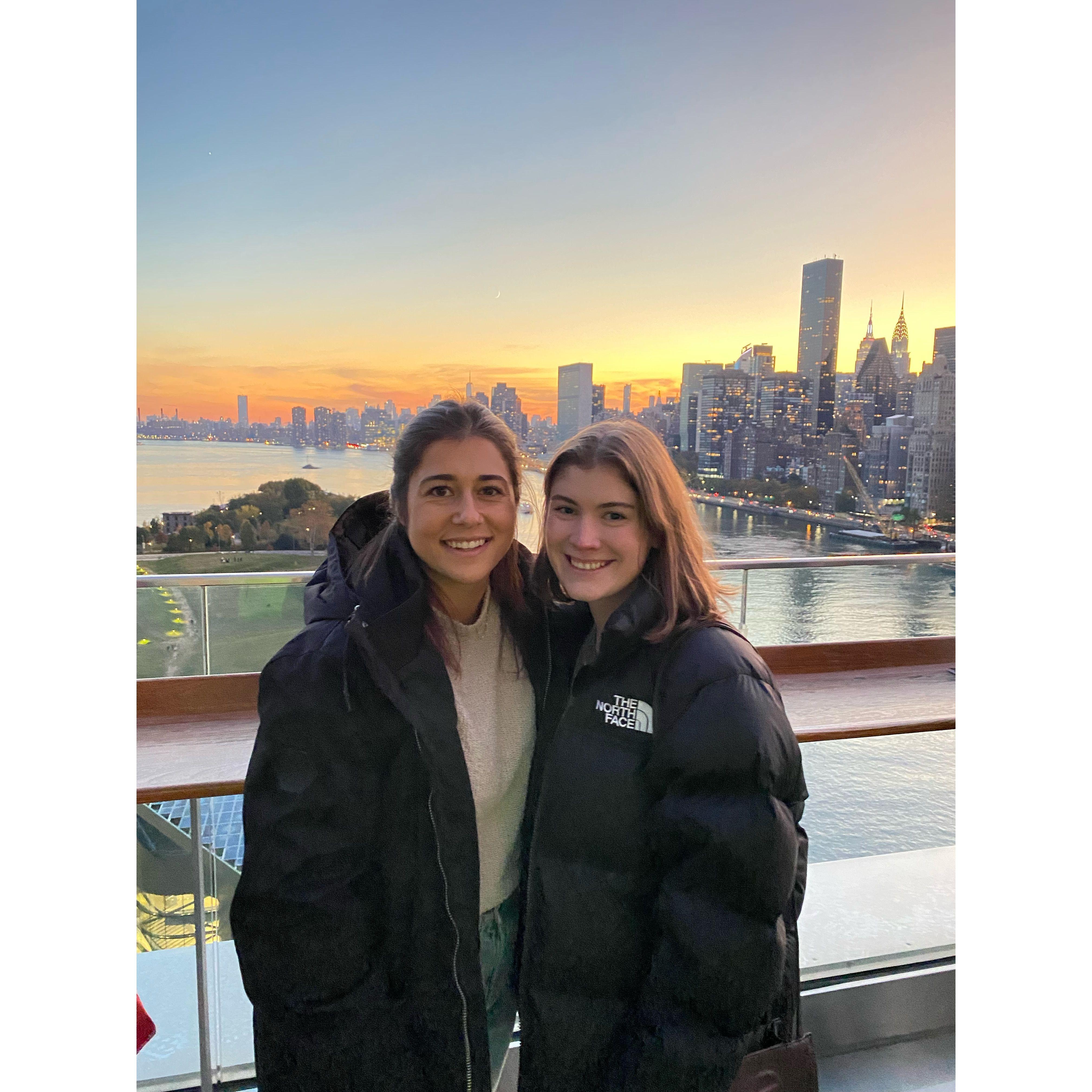 In 2021, we both ended up in NYC and started dating.