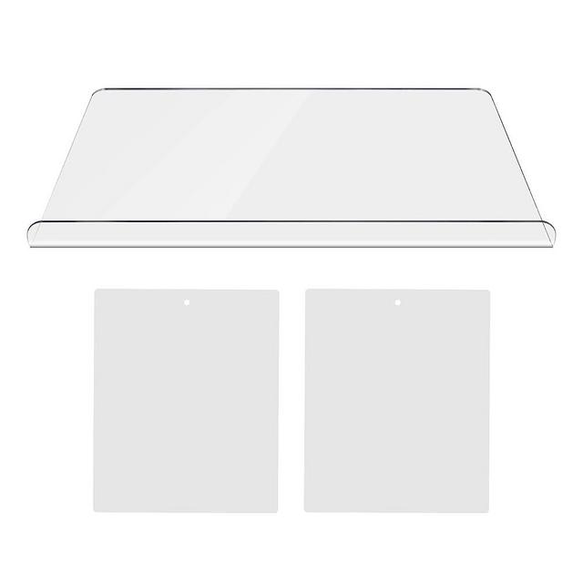Acrylic Cutting Boards For Kitchen Counter,Clear Chopping Board Non Slip Cutting Boards For Kitchen Cutting Board With Lip For Counter Countertop Protector Home Restaurant (Size : 18 X 16 Ins)