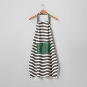 Striped Cooking Apron - Black/Cream - Hearth & Hand™ with Magnolia