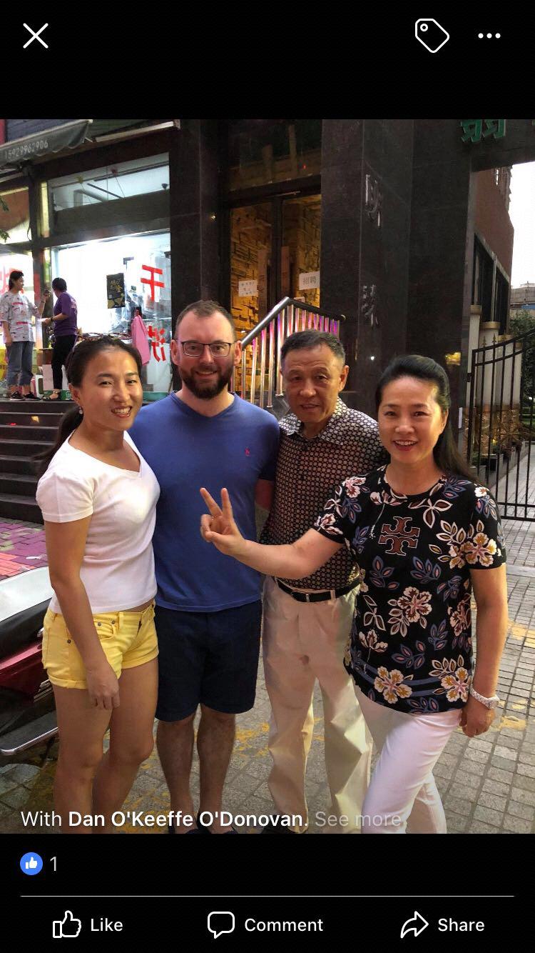 May 2018, in Xi'an with shang's fam