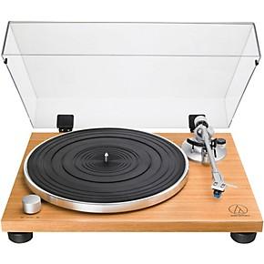 Audio-Technica AT-LPW30TK Manual Belt-Drive Turntable Wood