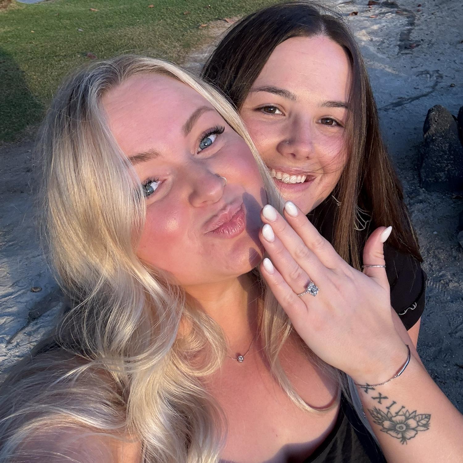 Engaged in Kona
