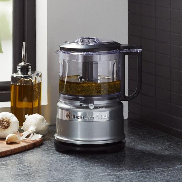 KitchenAid ® Contour Silver 5-Cup Mini Food Processor