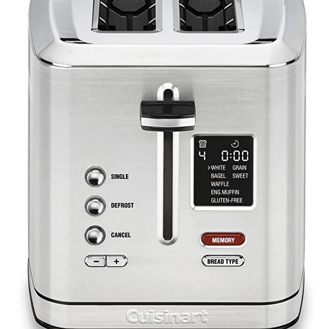 Cuisinart CPT-720 2-Slice Digital Toaster with MemorySet Feature, silver