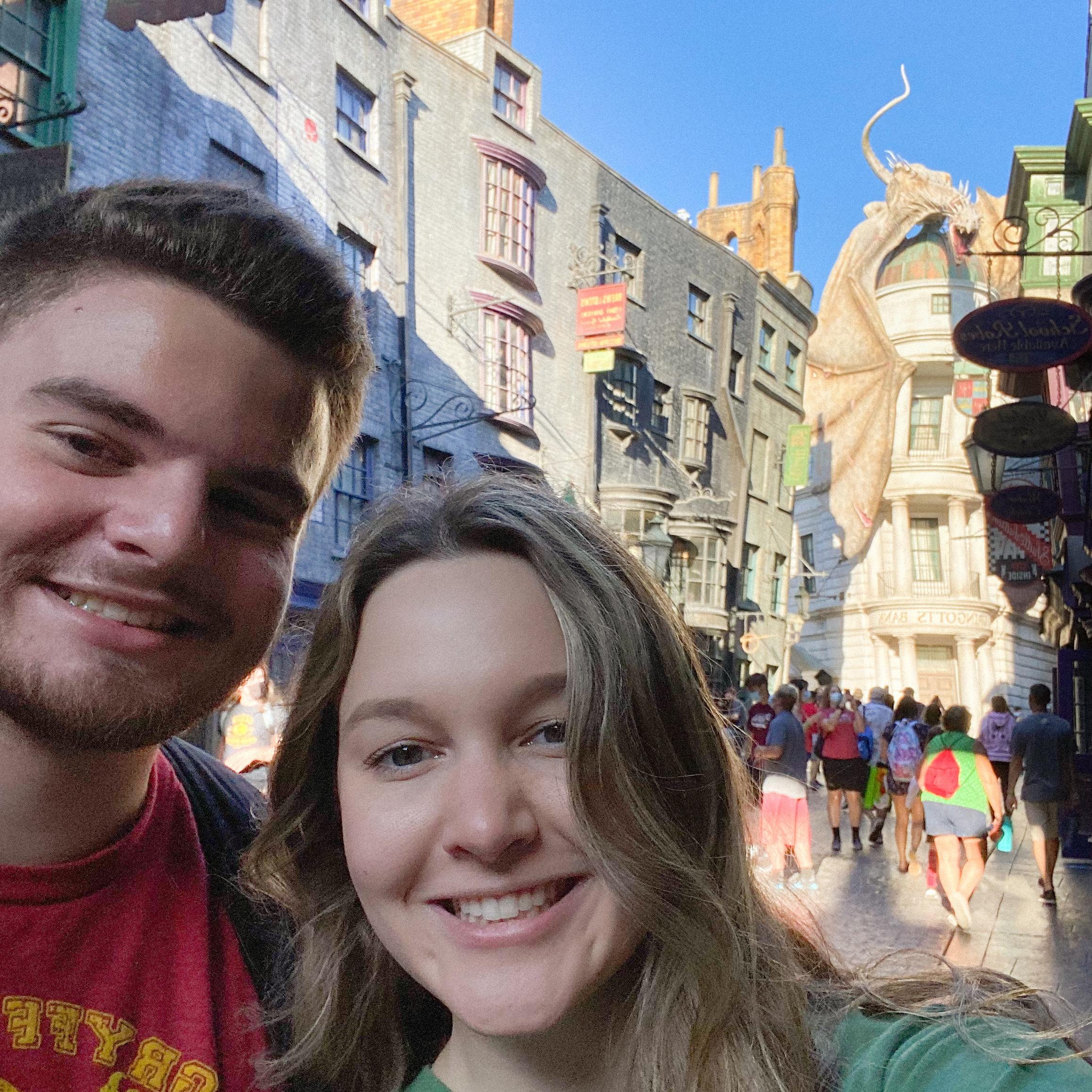 Took advantage of Covid and went to Universal in 2020 because no one was at the parks!