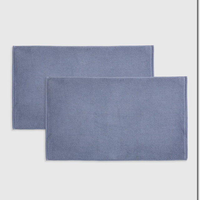 Turkish Cotton Bath Mat Bundle - Mineral