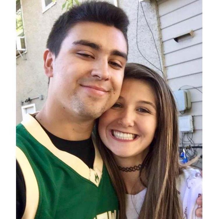 Taken right after Brady got down on one knee and officially asked Victoria to be his girlfriend during the middle of an Oktoberfest Party (September 2017)