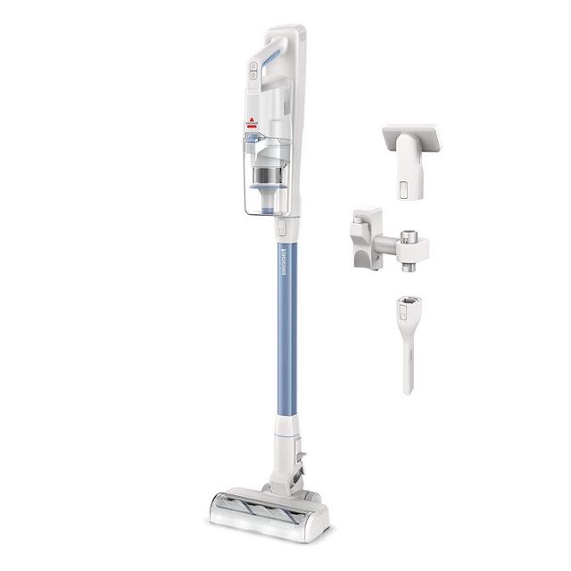 Bissell PowerClean 200W Self-Standing Cordless Vacuum w/Tangle Free Brush Roll, Removeable Battery, Wall Mount, Upholstery Tool & Bright Headlights, 4173