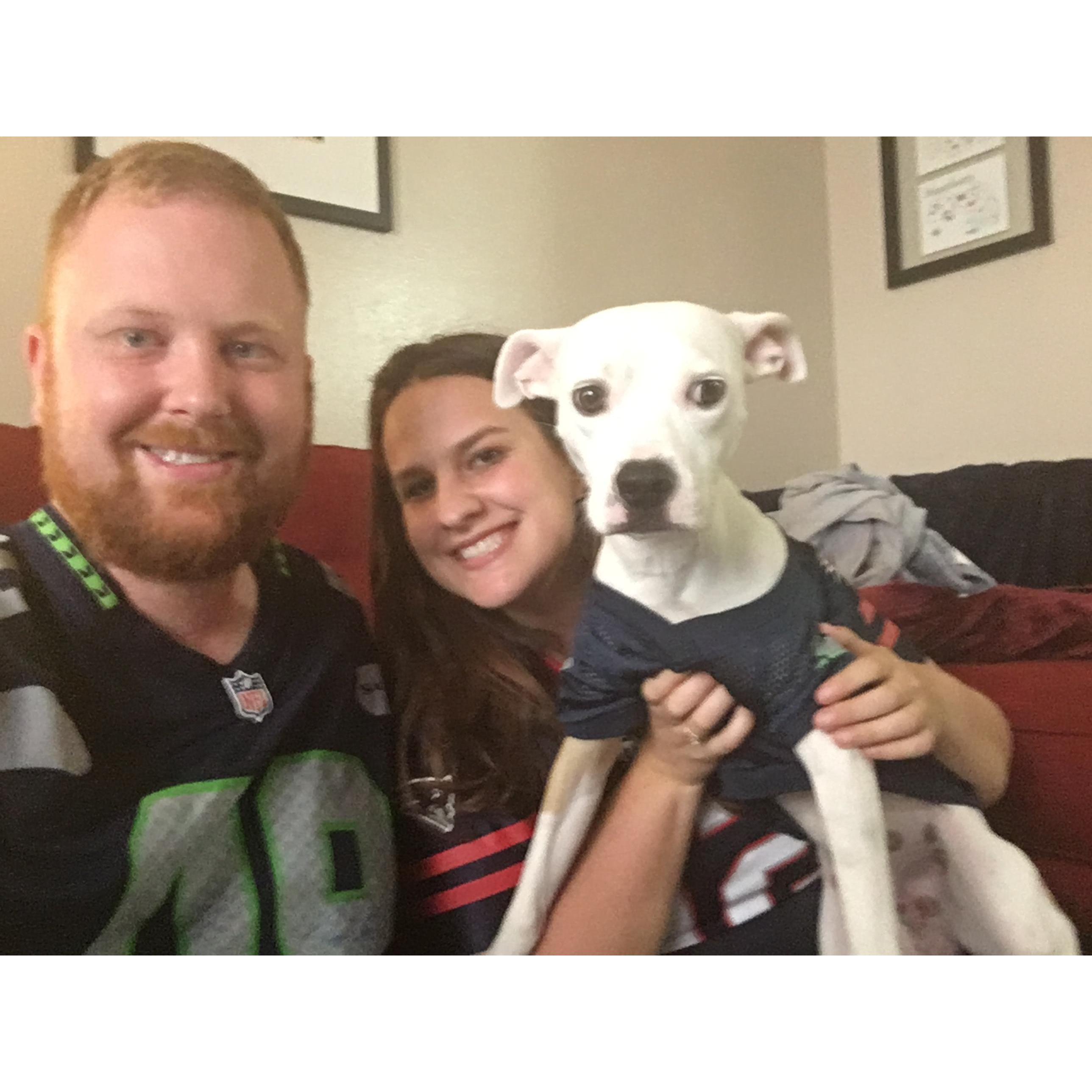 Family photo with Nitro