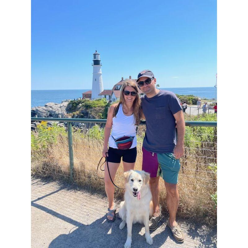 Andy's first time at Portland Headlight