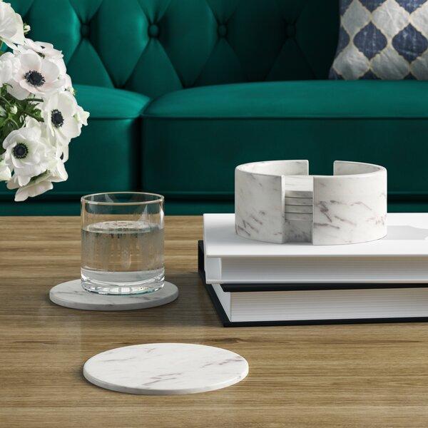 Lady Purple Marble Coaster