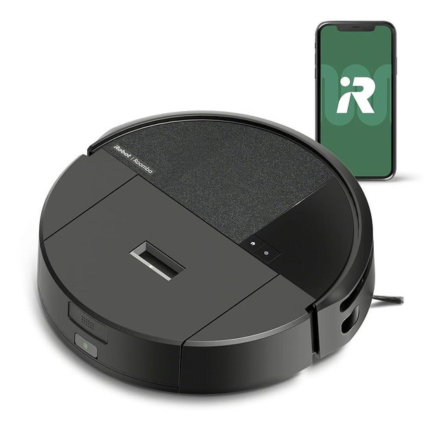iRobot Roomba 205 DustCompactor Vac Robot Vacuum - Auto-Compacts Debris Within The Robot, No Emptying for 60 Days, Intense Power-Lifting Suction, LiDAR Navigation, Multi-Surface Cleaning