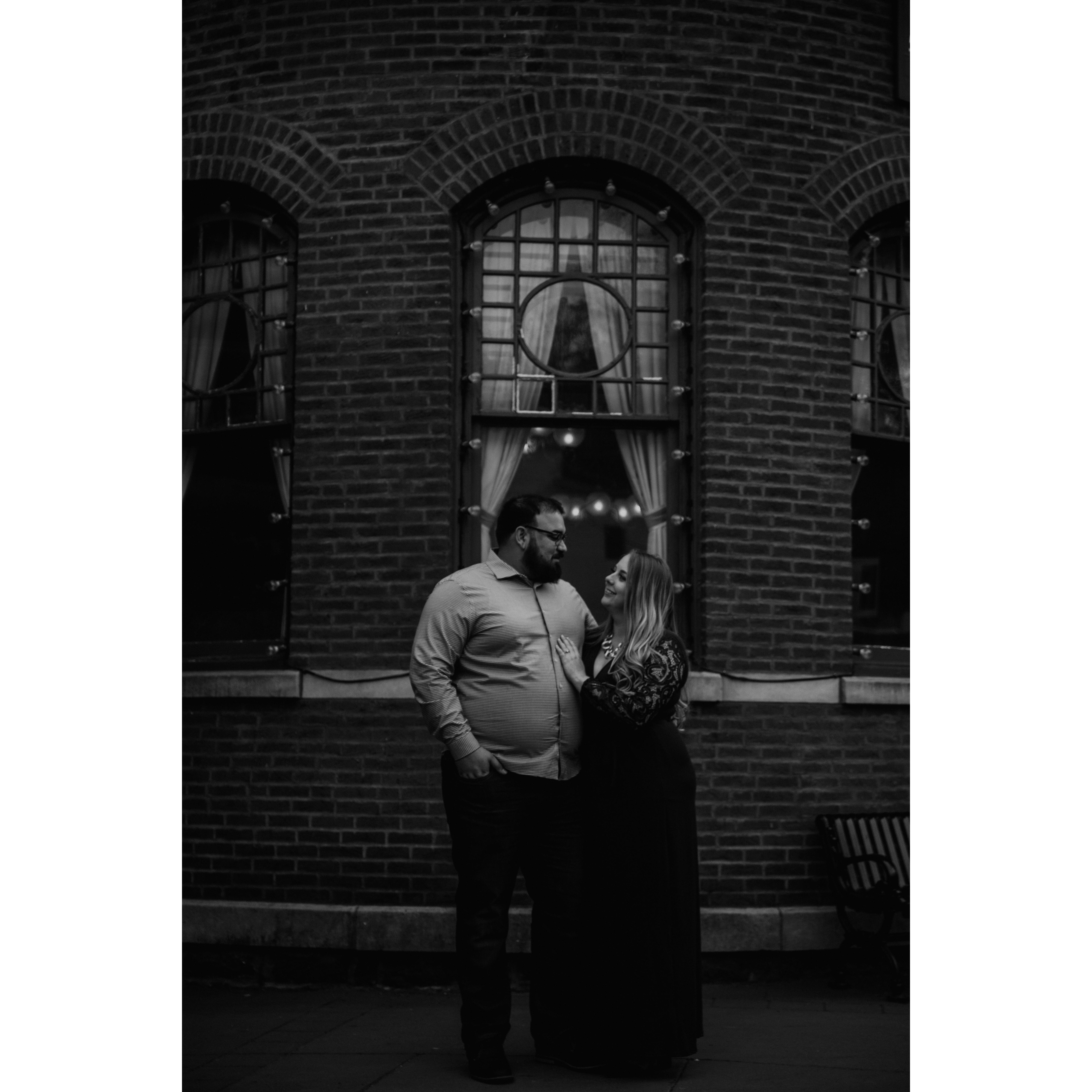 Engagement photo taken in downtown Jim Thorpe
-Kristy Hoadley Photography