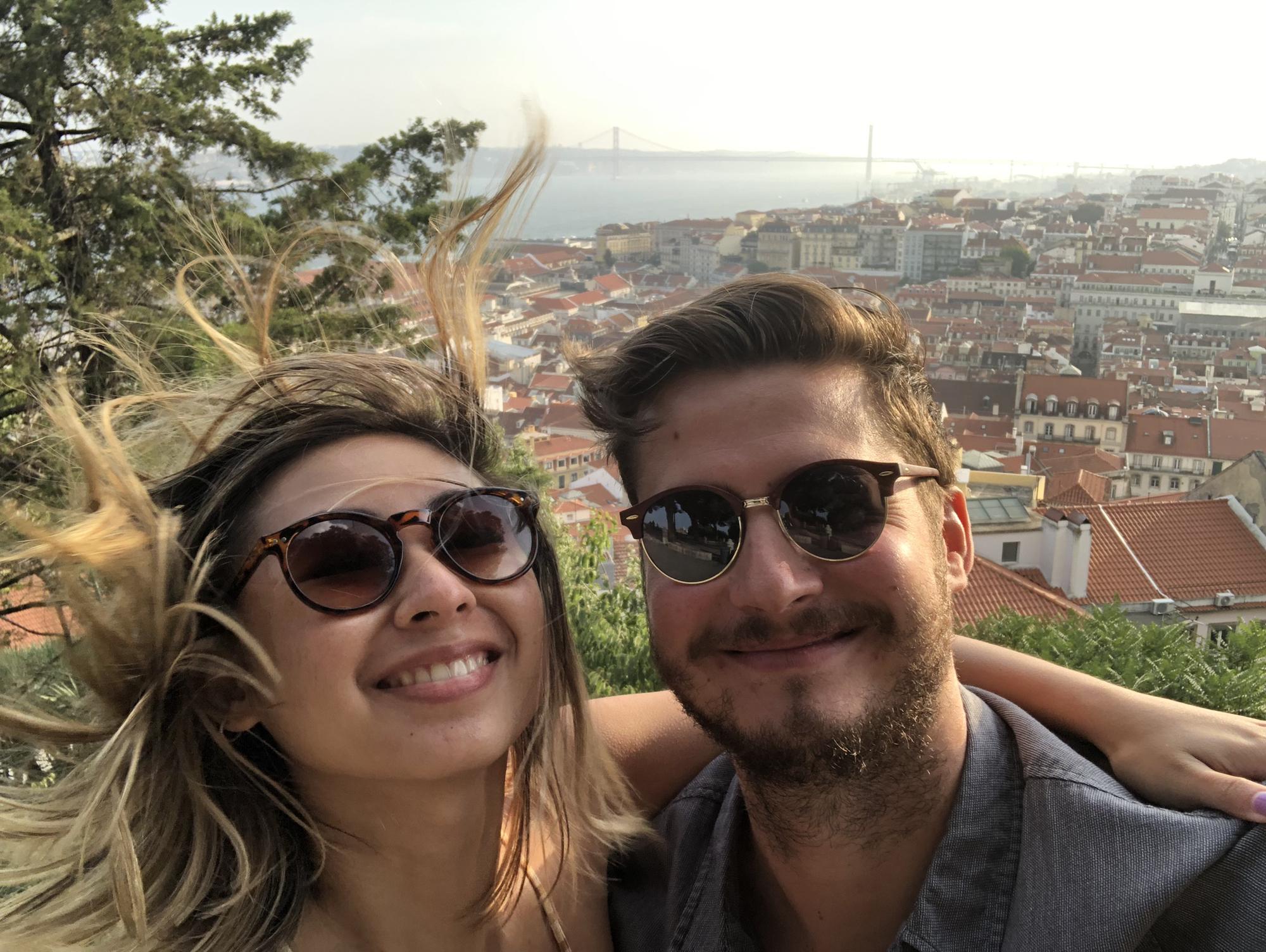 Wind-swept and unshaven in Lisbon, Portugal | July 2019