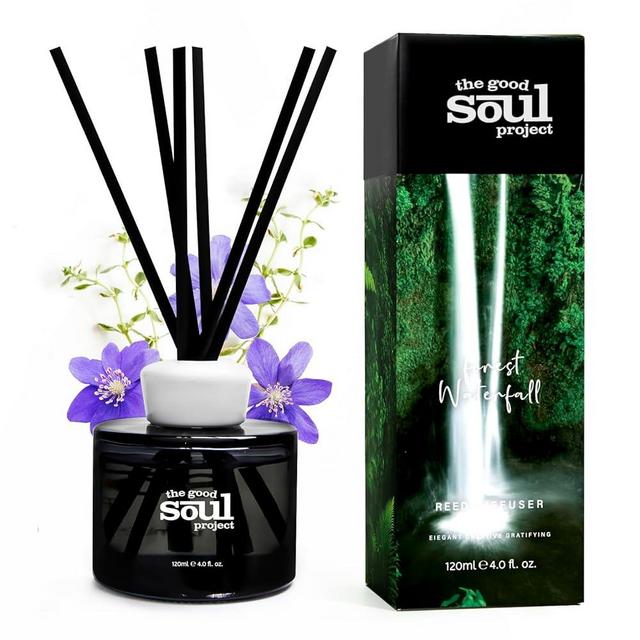 Reed Diffuser Sets, Reed Diffuser with Sticks, Forest Waterfall Scented Oil Diffuser Reeds for Home, Long-Lasting Room Air Freshener, Best Housewarming Gift idea, Home Decor & Office Decor