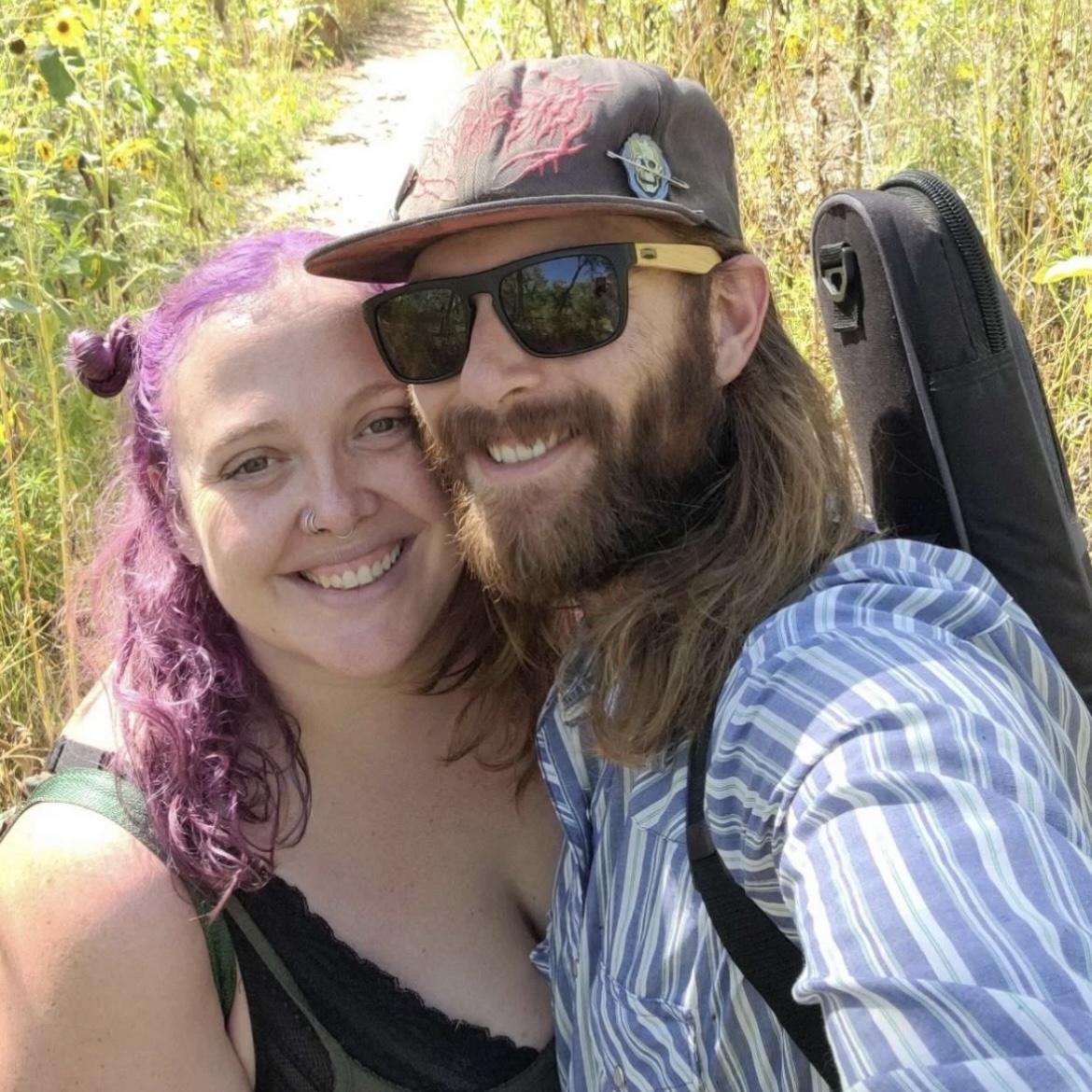 We took this after a picnic in the Bosque. We love taking advantage of the warmer months and relaxing with our Ukuleles or some water colors in the Bosque.